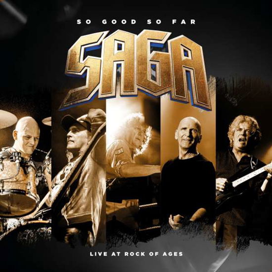 Cover for Saga · So Good So Far: Live at Rock of Ages (CD/DVD) (2018)
