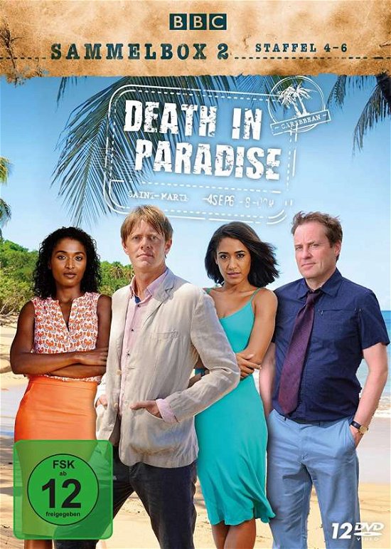 Cover for Death in Paradise · Death in Paradise-sammelbox 2 (Staffel 4-6) (DVD) (2020)