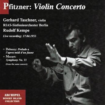 Cover for Debussy / Mozart / Pfitzner / Taschner / Kempe · Prelude a L'apres-midi D'un Faune (CD) (2008)