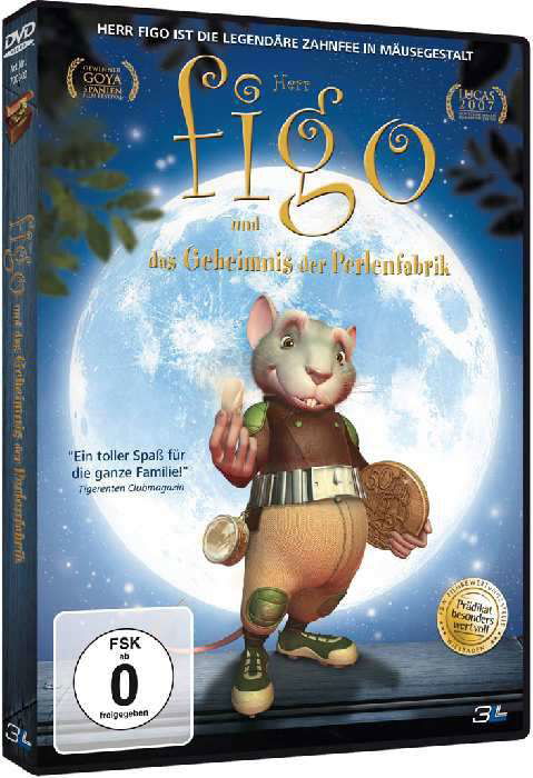 Cover for Animationsfilm · Herr Figo Und Das Geheimnis Der Perlenfabrik (DVD) (2008)