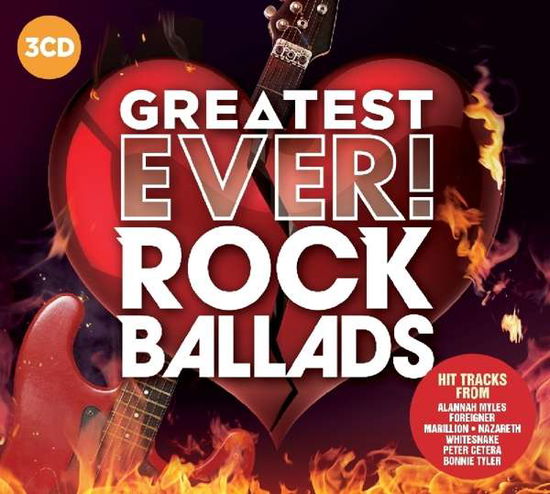 Cover for Greatest Ever Rock Ballads (CD) (2010)