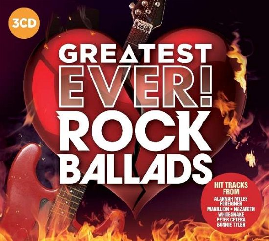 Cover for Various Artists · Greatest Ever Rock Ballads (CD) (2020)