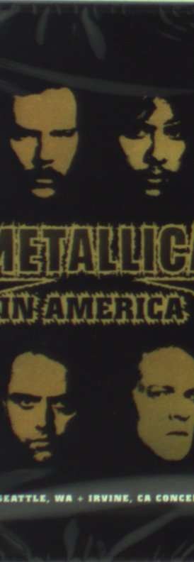 Cover for Metallica · In America (DVD) (2008)