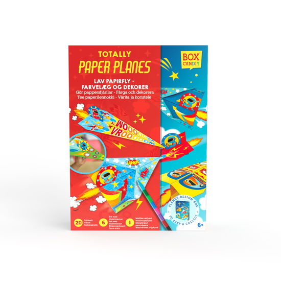 Cover for Box Candiy · 20 Paper Planes To Colour-in &amp; Decorate - (bc-1958) (Toys)