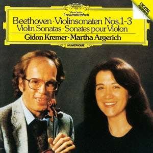 Cover for Martha Argerich · Beethoven: Violin Sonatas Nos.1-3 (CD) (2015)