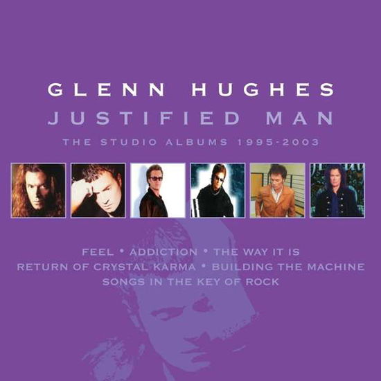 Cover for Glenn Hughes · Justified Man: Studio Albums 1995-2003 (CD) (2020)