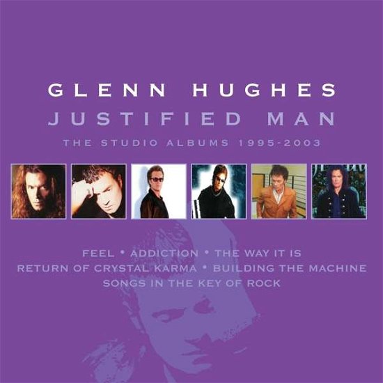 Cover for Glenn Hughes · Justified Man: Studio Albums 1995-2003 (CD) (2020)