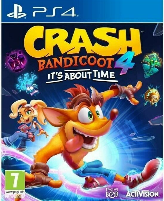Cover for Playstation · Crash Bandicoot 4 - It'S About Time - Playstation 4 (PS4)