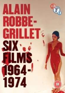 Cover for Alain Robbe-grillet: Six Films · Alain Robbe-Grillet - Six Films 1964-1974 (DVD) (2014)