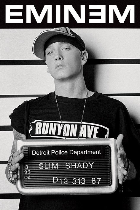 Cover for Eminem · Mugshot (Poster Maxi 61X91,5 Cm) (MERCH)