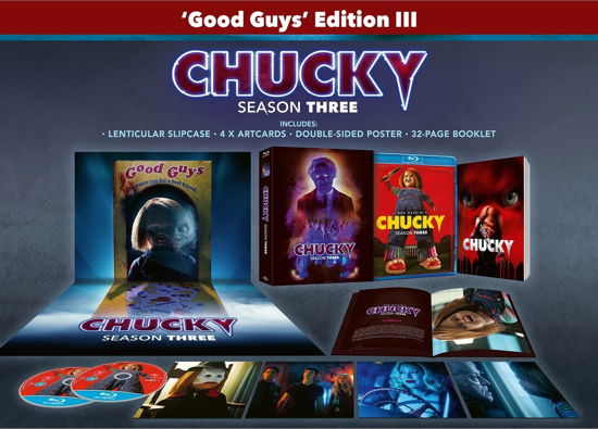 Cover for Chucky: Season Three - Good Guys III Edition · Chucky Season 3 (Blu-Ray) [Good Guy edition] (2024)