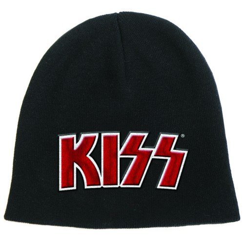 Cover for Kiss · KISS Unisex Beanie Hat: Red on White Logo (Klær) (2014)