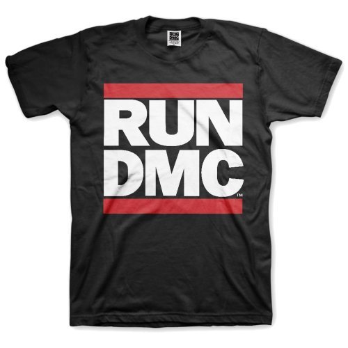 Run DMC Unisex T-Shirt: Logo - Run DMC - Produtos - ROFF - 5055295367005 - 14 de julho de 2014