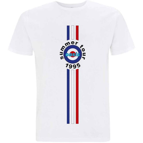 Oasis Unisex T-Shirt: Stripes '95 - Oasis - Merchandise -  - 5056187737005 - 