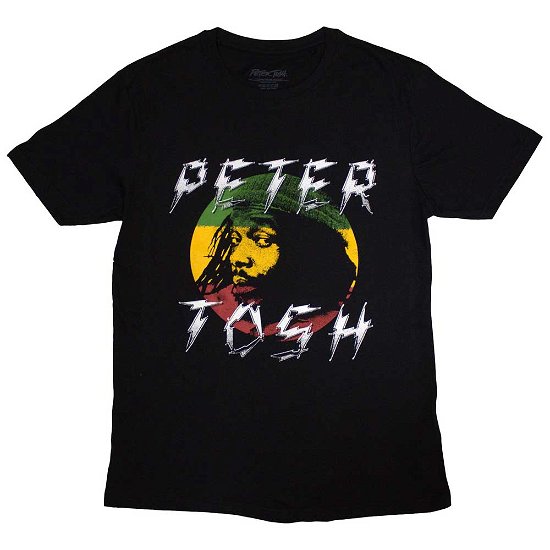 Cover for Peter Tosh · Peter Tosh Unisex T-Shirt: Lightning Logo (T-shirt) [size L]