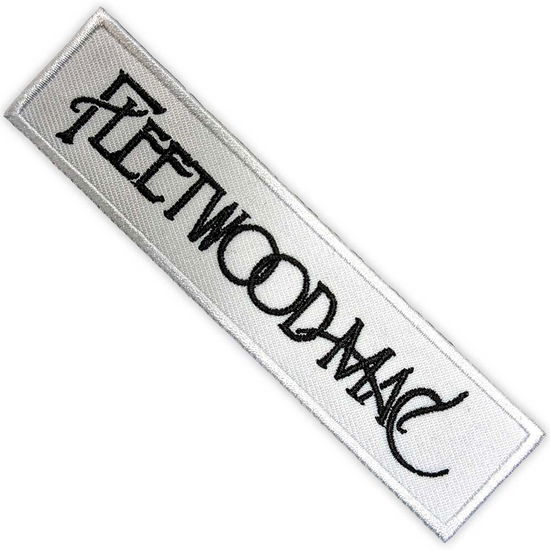 Cover for Fleetwood Mac · Fleetwood Mac Standard Patch: Text Logo (Patch) (2024)