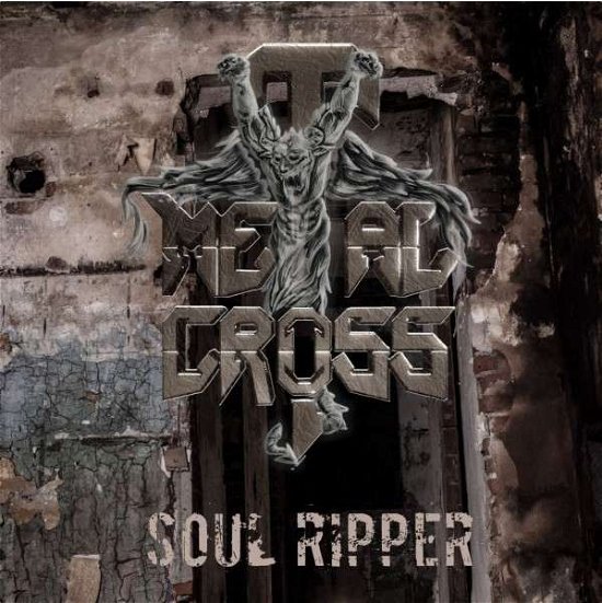 Cover for Metal Cross · Soul Ripper (Grey / White) (LP) (2022)