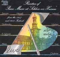 Cover for Chopin / Liszt / Wagner / Ponti / Bloch · Rarities of Piano Music 1987-1988 (CD) (2010)