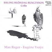 Cover for Reger / Ysaye / Bentsson · Bentsson Plays Reger &amp; Ysaye (CD) (2006)