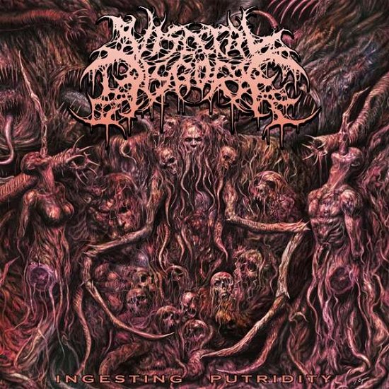 Cover for Visceral Disgorge · Ingested Putridity (Red) (LP) (2020)
