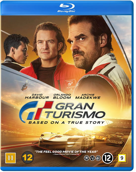 Cover for Gran Turismo: Based on a True Story (Blu-ray) (2023)