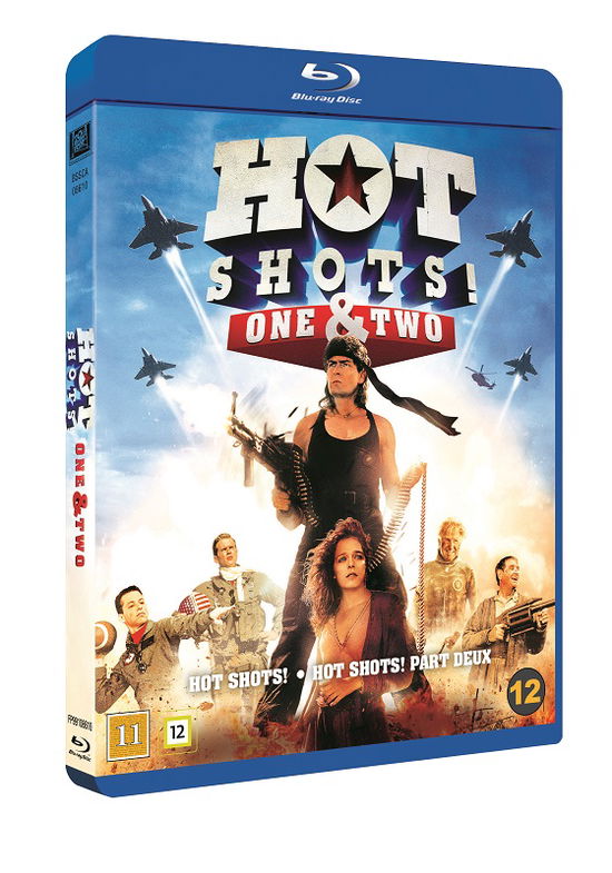 Cover for Hot Shots! + Hot Shots! Part Deux (Blu-Ray) (2017)