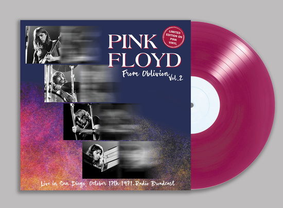 Cover for Pink Floyd · From Oblivion Vol. 2 - Live In San Diego. October 17Th 1971 (Pink Vinyl) (LP) (2024)