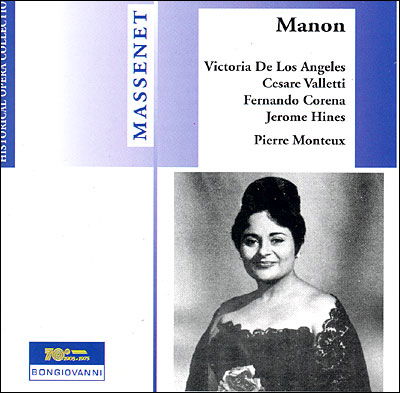 Cover for De Los Angeles · Manon (CD) (2012)