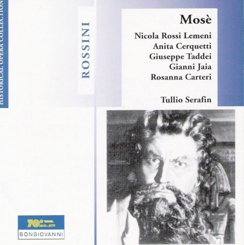 Cover for Rossini / Rossi Lemeni / Cerquetti / Taddei · Mose (CD) (2006)