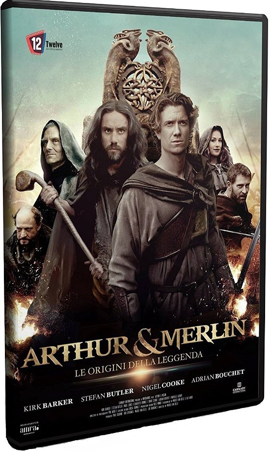 Cover for Kirk Barker,stefan Butler,nigel Cooke · Arthur &amp; Merlin (DVD) (2017)