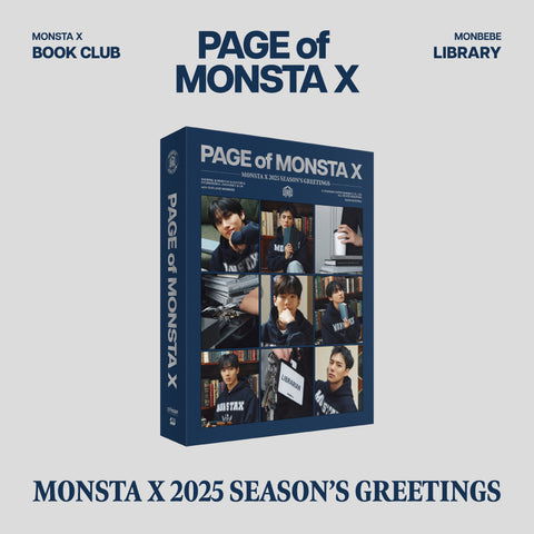 Season's Greetings 2025 - Page Of MONSTA X - MONSTA X - Produtos - STARSHIP ENT. - 8800264029005 - 3 de janeiro de 2025