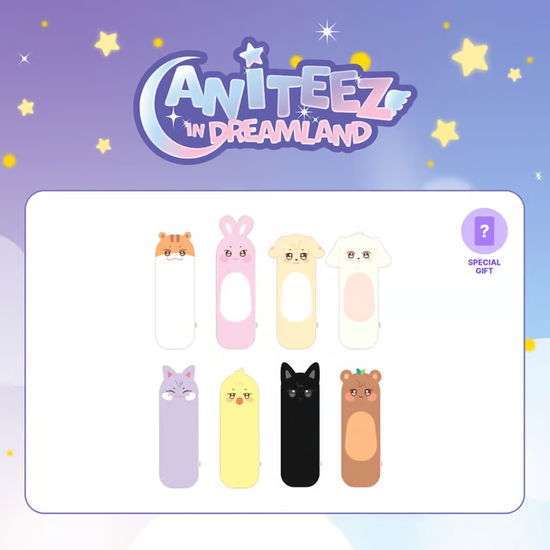 Aniteez In Dreamland - Mini Body Pillow - ATEEZ - Fanituote - KQ Ent. - 8800294563005 - maanantai 31. maaliskuuta 2025