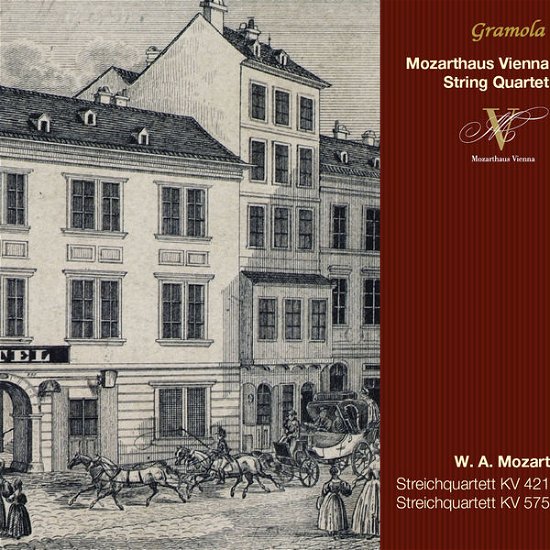 Cover for Mozarthaus Vienna String Qrt · Mozartstreichquartett Kv 421 (CD) (2013)