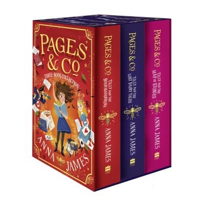 Pages & Co. Series Three-Book Collection Box Set (Books 1-3) - Anna James - Kirjat - HarperCollins Publishers - 9780008508005 - torstai 2. syyskuuta 2021