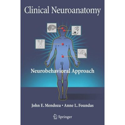 Cover for John Mendoza · Clinical Neuroanatomy: A Neurobehavioral Approach (Hardcover Book) [2008 edition] (2007)