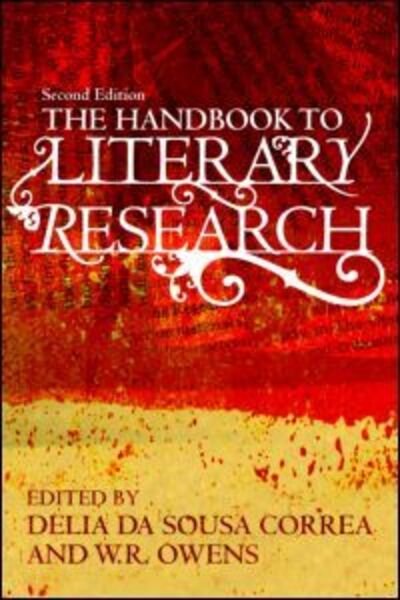 Cover for Delia Da Sousa Correa-W. R. Owens · The Handbook to Literary Research (Paperback Book) (2009)