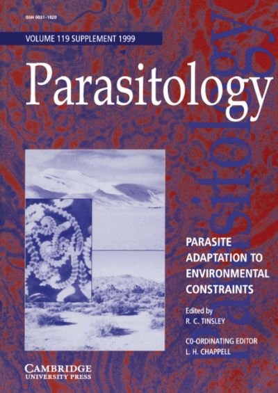 Cover for Parasite Adaptation to Environmental Constraints - Parasitology (Paperback Book) (2002)