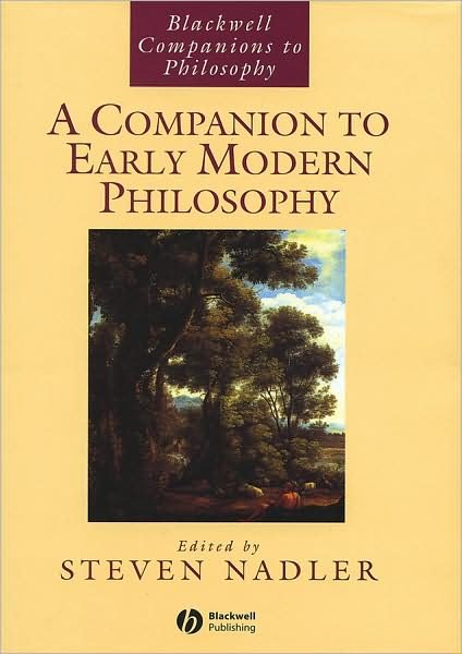 Cover for Steven Nadler · Companion to early modern philosophy (Bound Book) (2002)