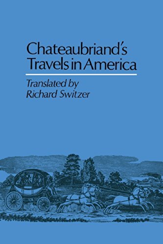 Cover for Francois-rene De Chateaubriand · Chateaubriand's Travels in America (Pocketbok) (2014)