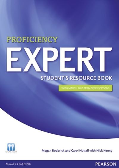 Cover for Megan Roderick · Expert Proficiency Student's Resource Book with Key - Expert (Paperback Book) (2013)