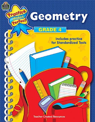 Cover for Mary Rosenberg · Geometry, Grade 4 (Practice Makes Perfect Series) (Paperback Book) (2004)