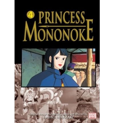 Cover for Hayao Miyazaki · Princess Mononoke Film Comic, Vol. 4 - Princess Mononoke Film Comics (Paperback Bog) (2006)