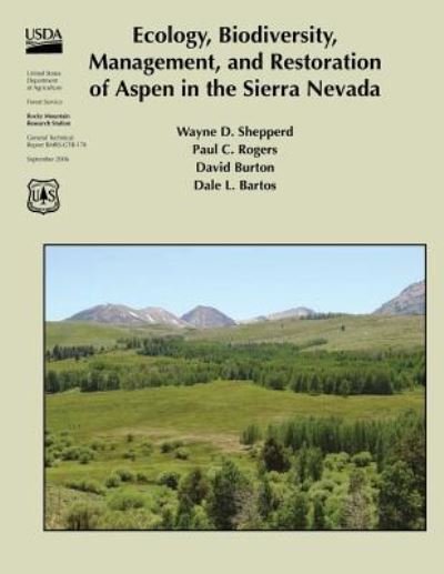 Cover for United States Department of Agriculture · Ecology, Biodiversity, Management, and Restoration of Aspen in the Sierra Nevada (Paperback Bog) (2015)