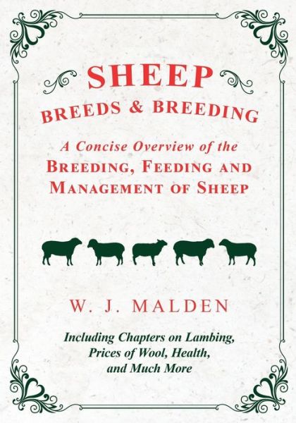 Cover for W J Malden · Sheep Breeds and Breeding - A Concise Overview of the Breeding, Feeding and Management of Sheep, Including Chapters on Lambing, Prices of Wool, Health, and Much More (Paperback Book) (2018)