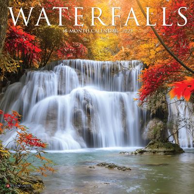 Cover for Willow Creek Press · Waterfalls 2025 7 X 7 Mini Wall Calendar (Kalender) (2024)