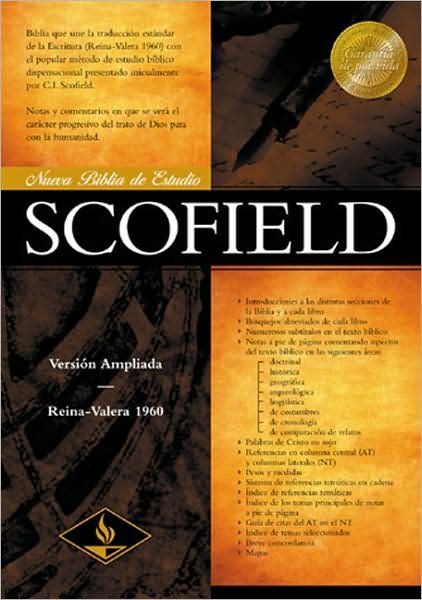 Cover for Bible · Bible Rvr 1960 Scofield Blk (Book) (2001)