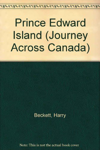Cover for Harry Beckett · Prince Edward Island (Journey Across Canada) (Hardcover Book) (1997)