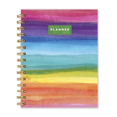 Cover for TF Publishing · Cal 2022- Painted Rainbow Academic Year Planner (Calendar) (2021)