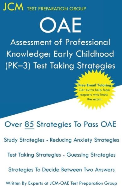 Cover for Jcm-Oae Test Preparation Group · OAE Assessment of Professional Knowledge (Paperback Bog) (2019)