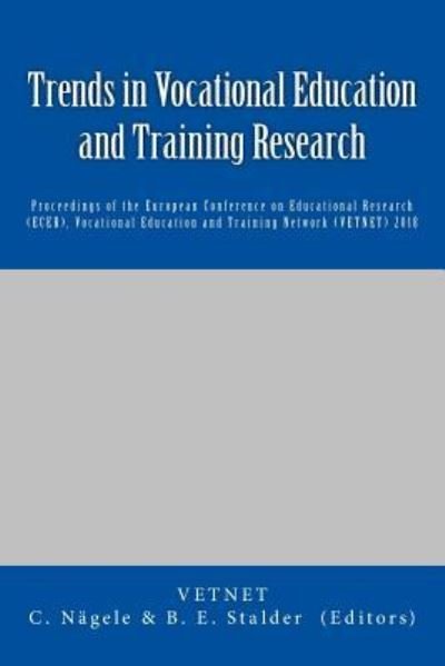 Cover for Vocational Education and Training Networ · Trends in Vocational Education and Training Research (Paperback Book) (2018)